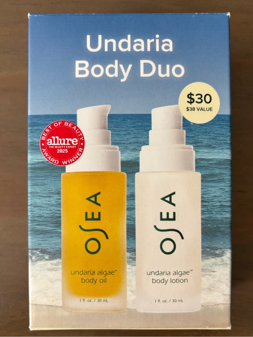 OSEA Undaria Body Duo – Undaria Algae Body Oil and Undaria Body Lotion